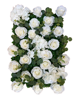 QIDA HQ-1004 artificielle classique rose fleur mur pour la décoration intérieure 2240