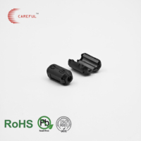 SCRC35A Ni-Zn Split Clamp Ferrite Core Inner 2.5mm Cable EMI Suppression Choke Transformer Ring
