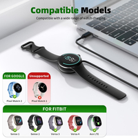 Câble de chargeur USB-C de 1M, 3,3 pieds, pour Fitbit Ace LTE, câble de charge magnétique de Type C pour Google Pixel Watch 2 Watch 3