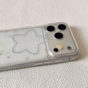 เคสสำหรับ iPhone 16/17 Pro, เคสใสสไตล์เกาหลีแบบนิช, เคสกันกระแทกแบบนิ่มครอบคลุมเต็มรูปแบบ - Product Image 4