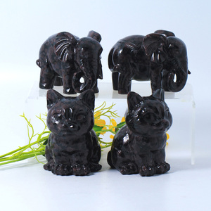 Bán Hàng Nóng Lớn Tự Nhiên Garnet Mèo Khắc Tay Khắc Garnet Eeyore Gấu Khắc Cho Pha Lê Thủ Công Mỹ Nghệ Trang Trí - Product Image 2