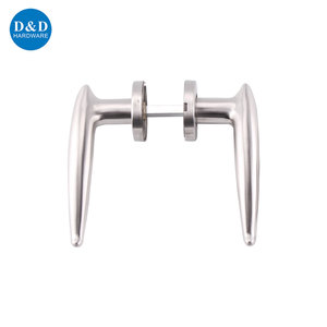 Hiện đại rắn thép không gỉ Lỗ mộng khóa bộ cửa xử lý đòn bẩy cho các tòa nhà văn phòng - Product Image 2