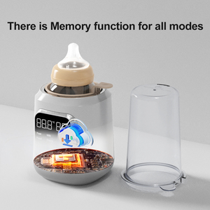 Calentador de Biberones Rápido, para Leche Materna y Fórmula, Mantiene la Temperatura por 24 Horas, Recalentamiento Eléctrico, Descongelación, Vapor, Libre de BPA, Silicona, Calentamiento Rápido - Product Image 5