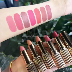 All'ingrosso <span class=keywords><strong>rossetto</strong></span> solido OEM 24 colori <span class=keywords><strong>nero</strong></span> oro tubo Private Label impermeabile vegano Non sbiadito <span class=keywords><strong>rossetto</strong></span> opaco a lunga durata - Product Image 2