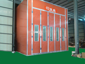 CE aprobado de gran tamaño del cuerpo del autobús de reparación de cabina de pintura con sistema de secado - Product Image 4