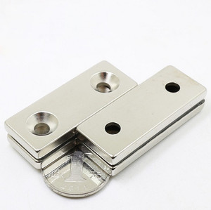 แม่เหล็กนีโอไดเมียมแบบเจาะรู N35 N52 ขนาด 50 มม. 60 มม. ราคาถูก แม่เหล็กถาวร - Product Image 6