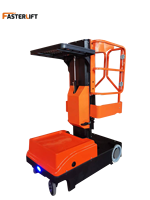 Chariot élévateur de tri à entraînement hydraulique haute efficacité pour entrepôt, capacité 300 kg, hauteur de travail 5 m, certifié CE