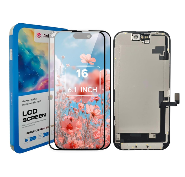High Brightness Phone Display Incell LCD Screen Replacement Mobile Phone Screen for 16 Wholesale Supply