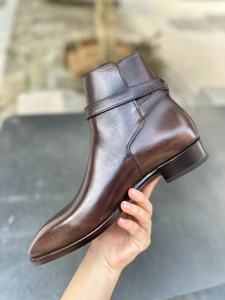 <span class=keywords><strong>Scarpe</strong></span> da uomo fatte a mano Welt Goodyear cucite - Product Image 3