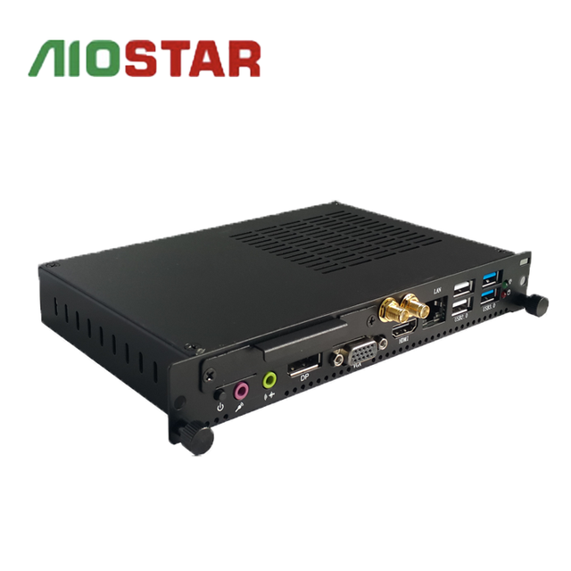 AIOSTAR HM65 Mini Embedded Computer DDR3 (4GB/8GB) RAM M.2 SSD Win7/8/XP/Linux Dual Ethernet Stock 1 Year I3/I5/I7 2xUSB2.0/3.0