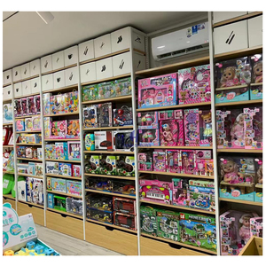 Estante de exhibición de madera y Metal <span class=keywords><strong>Daiso</strong></span>, estante de exhibición de Miniso - Product Image 5