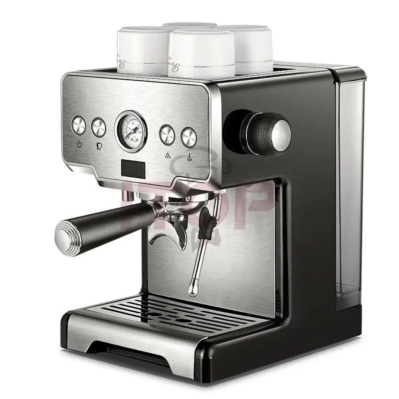 Cafeteira automática, máquina de café expresso máquina de café cappuccino com bomba italiana