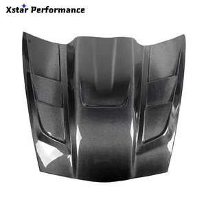 Capó Ventilado de Fibra de Carbono Estilo ZR2 para Chevrolet Corvette C6 2005-2013 - Product Image 1