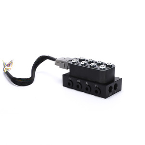 Válvula de distribución de suspensión neumática Jereh, grupo de válvulas solenoides de 8 vías para actualización de control electromagnético. - Product Image 4