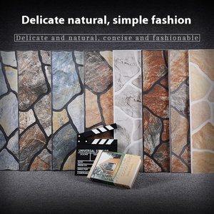 Pebble văn hóa cổ biệt thự bên ngoài tường gạch 300x600 đất sét ban công sân sàn tường gạch - Product Image 3