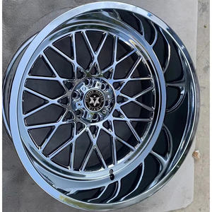 Viaol 20x12 22x12 24x14 26x14 28x16 8x170 8x180 pollici Custom Dip Dish cromato ruote in alluminio forgiato per camion cerchione auto con galleggiante - Product Image 3