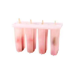 Moldes para Paletas de Hielo de Plástico de Grado Alimenticio con Tapas para Uso Doméstico, para Paletas Caseras, Cubitos de Hielo Congelados y Helados - Product Image 4