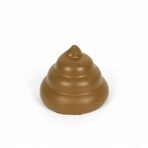 Jouet anti-stress en forme de crotte en mousse PU souple avec logo personnalisé et design unique - Product Image 4