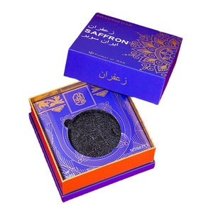 Scatola Regalo di Lusso in Cartone Rigido con Logo Personalizzato e Stampa in Lamina d'Oro, con Inserto in Schiuma EVA per Confezione Zafferano, Vendita all'Ingrosso - Product Image 6