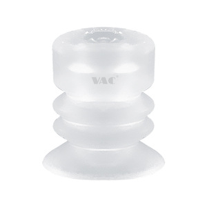 Ventosa de Vacío Tianxing MP-S6 8 10 12 15 20, Cabezal Pequeño de Tres Capas, M4, Negra, Antideslizante, para Aspiradoras Industriales - Product Image 1