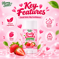 Déodorant Corporel Roll-On Parfumé Anti-transpirant aux Enzymes de Fruits Bio, Végétalien et Naturel, Marque Privée Honey Sister (OEM)