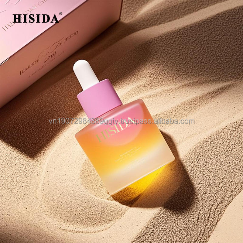 Clear dropper bottle