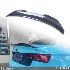 สปอยเลอร์หลังคาร์บอนไฟเบอร์แท้ทรง PSM สำหรับ A3 S3 RS3 8V ปี 2013-2020 - Product Image 1