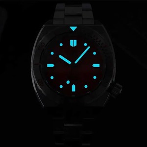 Drioshipping Fashion Diver Watch Custom Logo Automatic Mechanical Sapphire <b>Crystal</b> Super Luminous AR <b>Coating</b> Men Wristwatch - Product Image 6