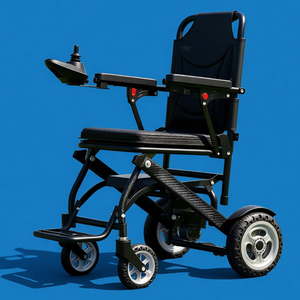 <span class=keywords><strong>Fauteuil</strong></span> roulant électrique léger pliable avec joystick intelligent, système de freinage électromagnétique - Product Image 5