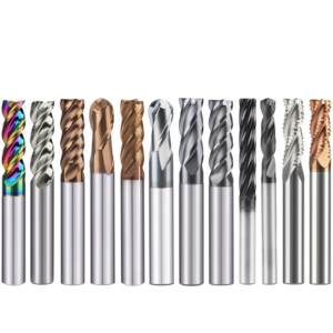 قاطع طحن كربيدي عالي الكفاءة بثلاثة حواف مع طلاء ألتين قابل للتخصيص حسب الطلب وفعال من حيث التكلفة - Product Image 1