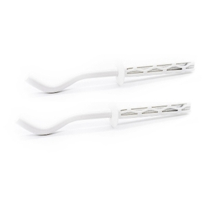 Soportes roscados para radiadores de aluminio pintado 9 x 220 mm 2 piezas - Product Image 1