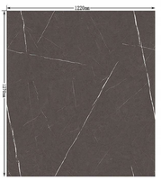 Fabricant chinois de panneaux muraux en PVC modernes, imperméables et ignifuges, effet marbre damassé, revêtement UV, 1220x2440mm, 3mm, pour salle de bain, salle de sport