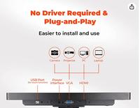 Caisung True Flat 21.5 pouces 16:9 grand écran capacitif multi-touch moniteur d'écran tactile