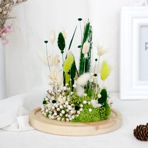 Vente en gros de fleurs séchées à la main, lagus Forever Roses, fleurs conservées en verre, démo pour pâques, cadeaux de fête des mères - Product Image 2