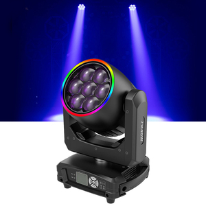Showtime Factory 7*40W Mini Bee Eye LED Cabeza móvil Zoom Wash Stage Show Disco Luces - Product Image 4