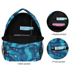 Unisex Aboriginal Tribal Outdoor <b>Children</b> <b>Backpack</b> Custom Print Waterproof Casual Sports Travel Student School Bag for Girls - Product Image 6