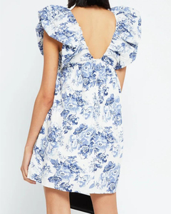 Vestido Corto <span class=keywords><strong>de</strong></span> Verano 2025 para Mujer, Sin Mangas, Cuello en V Profundo, Tirantes Cruzados, Cintura Ajustada con Lazo, Estilo Informal para <span class=keywords><strong>Fiesta</strong></span> o Cóctel - Product Image 5
