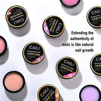 Gel Constructeur Solide 56g pour Ongles Clair Rose Pâle Dur Extension UV LED Poly Gel Ongles OEM 2oz Fort Gel d'Extension Sculpture 3D