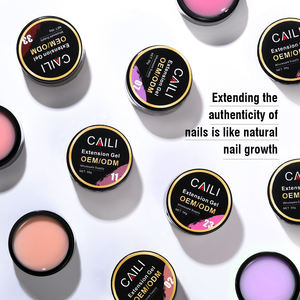 Gel Sólido Constructor para Uñas de 56g, Transparente y Rosa Claro, para Extensión Dura. Gel de Uñas Poly UV LED, OEM, 2oz. Gel Fuerte de Extensión para Esculpido 3D - Product Image 5