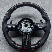 Expédition rapide Volant de voiture en fibre de carbone personnalisé pour BMW M3 M5 F10 F11 F15 F16 F20 F21 F30