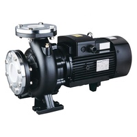 Pompe centrifuge monobloc horizontale 7.5kw Fermer la fonte couplée Moteur d'arrosage à cycle de service continu Carburant en cuivre 75kw