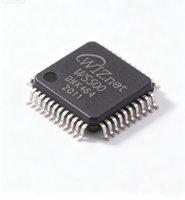 Contrôleur TCP/IP filaire W5500 Wiznet IC LQFP 48 avec interface SPI, puce Ethernet, original et neuf