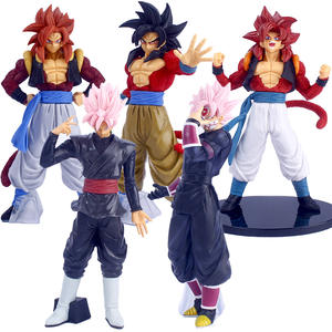Figura de Anime Japonés de Nuevo Diseño HY, Dbz Super Saiyan 4 <span class=keywords><strong>Gt</strong></span>, Figura de Acción de PVC de 11'' de Son Goku, <span class=keywords><strong>Vegeta</strong></span>, Gogeta, para Colección - Product Image 2