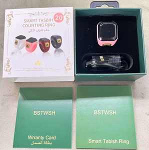 穆斯林Zikr戒指电子智能数字Tasbeeh Tasbih Iqibla智能Dhikr戒指，适用于手机应用IOS或安卓理货柜台 - Product Image 5