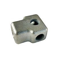 Composants métalliques moulés en acier sur mesure OEM professionnels de grande taille pour les lignes d'automatisation industrielle