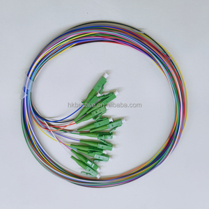 Cable de Fibra Óptica Monomodo de 1.5 Metros 9/125 LSZH con Codificación de Color LC-APC para Empalmes por Fusión, 4G Wi-Fi, 1 Año de Garantía - Product Image 1