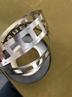 Bande de nickel pur de haute qualité pour support de batterie 21700, épaisseurs de feuille de nickel 0,15/0,2 mm, options d'espacement 215/225/23 mm