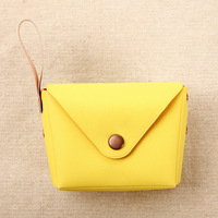 LOGO personnalisé PU cuir Squeeze porte-monnaie pochette porte-monnaie pour hommes femmes pochette à monnaie portefeuille pas cher porte-monnaie portefeuille femmes