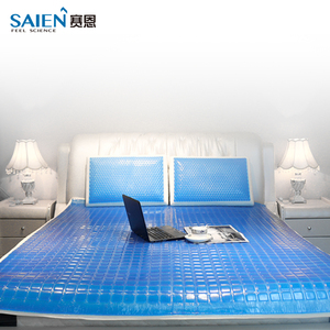 <span class=keywords><strong>Surmatelas</strong></span> en gel rafraîchissant pour l'été, plus épais de 1,5 cm/5 cm, universel pour tous les matelas, taille simple, taille <span class=keywords><strong>double</strong></span>, coussin en gel personnalisé - Product Image 3