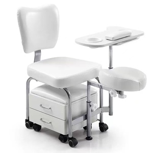 Multifunctional nail art table, manicure table, multifunctional <b>work</b> makeup and nail art table, tool storage and mobile cabinet - Product Image 2